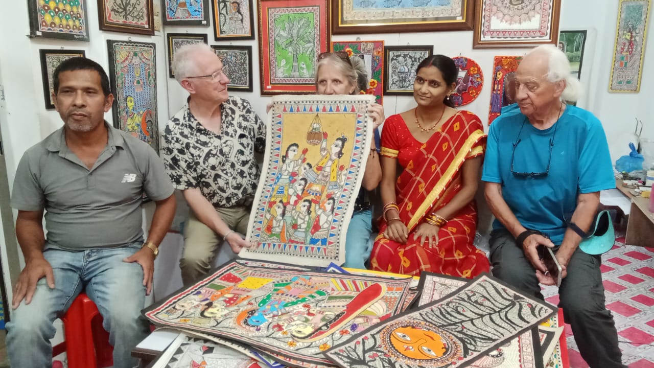 Poonam jha with Forner