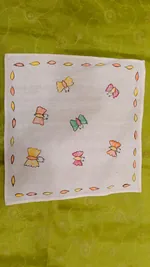 Pure Nepali cotton hanky Mithila panting art 5 thumbnail